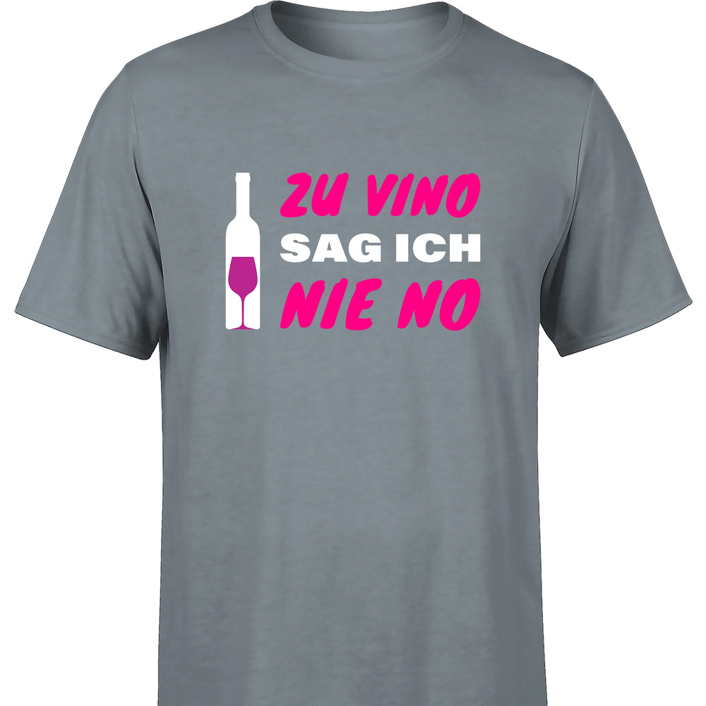 
                      
                        Zu Vino sag ich nie No Statement Herren T-Shirt - tshirtladen
                      
                    