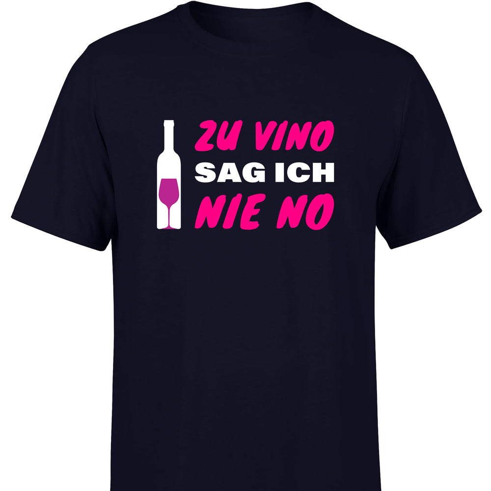 
                      
                        Zu Vino sag ich nie No Statement Herren T-Shirt - tshirtladen
                      
                    