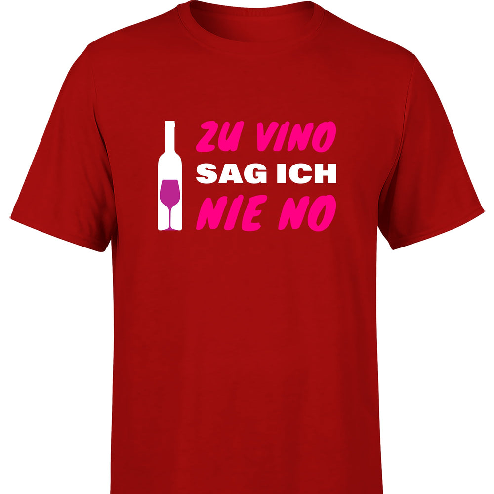 
                      
                        Zu Vino sag ich nie No Statement Herren T-Shirt - tshirtladen
                      
                    